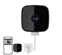 Glowflip Window Camera, 2026 New Crystal-Clear 2K Security Camera Color Night Vision, 2.4GHz WiFi Cameras, 24/7 Recording & Smart Alerts, Indoor Camera House Security Camera, Motion Detection