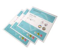 Glowforge Proofgrade Eco Iron On Shimmer/Glitter (Silver/Gold/Pink) - 12" x 12" (9-Pack)