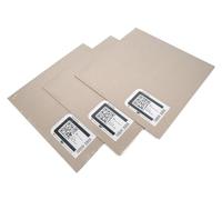Glowforge Proofgrade Eco Thin Black Acrylic Sheets - 12" x 12" (3-Pack)