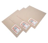 Glowforge Proofgrade Eco Thin Orange Acrylic Sheets - 12" x 12" (3-Pack)