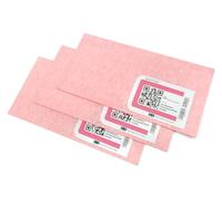 Glowforge Proofgrade Medium Fluorescent Pink Acrylic Sheets - 5" x 10" (3-Pack)