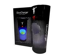 GlowGear Golf - GlowV1 Rechargeable Light Up Golf Balls, Ultra Luminous with 90 Compression Core, Safe on Clubs, 12 Minute Battery Life, Includes 2 Refills