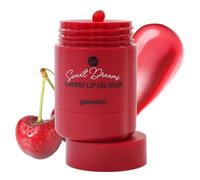 glowiest Sweet Dreams Lip Oil Mask (CHERRY) | Hydrating Rich Lip Oil-Gel-Layer, Extra Moisture Lip Oil, Boosting Nourishing Lip, Long-Lasting Moisture, Korean Skin Care, K-Beauty (CHERRY)