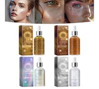 Glowing Body Shimmer Dry Oil,Face & Body Glow Shimmer Lotion Radiance All In One Makeup