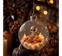 Glowing Christmas Story Ornament, Mini Holiday Scene 3.15'' (#6)