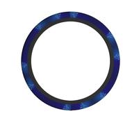 Glowing Christmas Tree Printed Elastic Steering Wheel Cover Protective Cover Anti Slip Durable For Most Cars