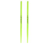 Glowing Drumsticks - Nylon Fluorescent Bright Pair, 5A 7A Light-Up Sticks, Soft Comfortable Night Play | Glow Drum Sticks For Drummer Kids Beginners Jazz Stage Performance Drum Kit Practice Band