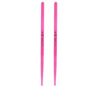 Glowing Drumsticks - Nylon Fluorescent Bright Pair, 5A 7A Light-Up Sticks, Soft Comfortable Night Play | Glow Drum Sticks For Drummer Kids Beginners Jazz Stage Performance Drum Kit Practice Band