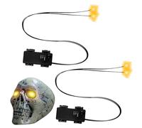 Glowing Eyes | LED Halloween Lights | Scary Decoration for Indoor and Outdoor Use | Disturbing Eyes for Pumpkins, Tombstones, Skeletons, Infected Party Decorations
