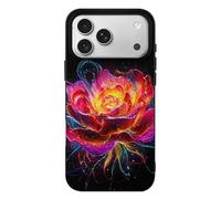 Glowing Flower Petals Cell Phone Basic Cases Compatible with iPhone 17/17 Air/17 Pro/17 Pro Max