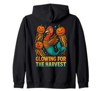 Glowing For The Harvest Zip Hoodie