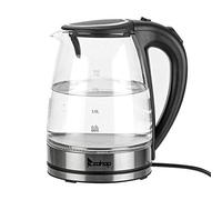Glowing Glass Electric Kettle, Household 1.8L Silent Fast Water Boiler, with Automatic Shutdown and Anti-Drying Protection, Bpa Free