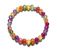 Glowing in the Sun Bead Bracelets 8mm Natural Gemstones Jewelry Making Supplies Crystal Bangle for Women Girls