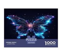 Glowing Insect And Bug Patterns Jigsaw Puzzles Puzzle for Adults Kids. 1000 Pieces Great Gifts Challenge Toy Educational Game Home Decoration for Educational Games Gifts 70x50cm/1000pcs