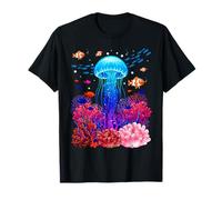 Glowing Jellyfish Ocean Adventure for Sea Lovers T-Shirt