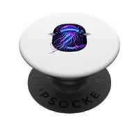 Glowing Jellyfish Ocean Sea Creature Marine Life PopSockets Adhesive PopGrip