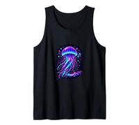 Glowing Jellyfish Ocean Sea Creature Marine Life Tank Top