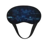Glowing Mathematical Physics Chemistry Formulas, Full Eye Covers Light Blocking Eye Masks Blackout Sleep Eye Muffs