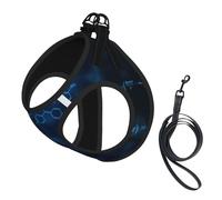 Glowing Mathematical Physics Chemistry Formulas,Pet Harness,Adjustable Reflective Dog Harness,Pet Leash Vest,M