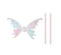 Glowing Pet Wing Battery Power Illuminations Easily Clip Texture for Nighttimes Use Easy to Put on and Take Off LED Pet Wing