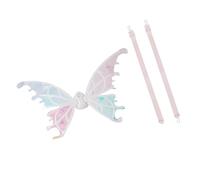 Glowing Pet Wing Battery Power Illuminations Easily Clip Texture for Nighttimes Use Easy to Put on and Take Off Glowing Wing