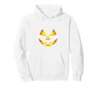 Glowing Pumpkin Head Halloween Horror Face Pullover Hoodie