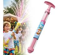 Glowing Rainbow LED Water Blaster, Creativity Light Up Firework Water Gun for Adults, Firework Waterr Spray To-y, Pull Push Squirt Waters Blaster To-ys for Pool Party Outdoor Summer Waters Games