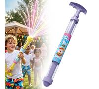 Glowing Rainbow LED Water Blaster, Creativity Light Up Firework Water Gun for Adults, Firework Waterr Spray To-y, Pull Push Squirt Waters Blaster To-ys for Pool Party Outdoor Summer Waters Games