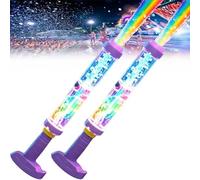 Glowing Rainbow Led Water Blaster | Summer Fun That Pops Like Magic! Creativity Squirt Water Blaster Guns, Rainbow Water Gun Suitable for Pool Parties and Outdoor Activities (2pcs)