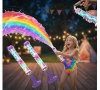 Glowing Rainbow LED Water Blaster | Summer Fun that Pops Like Magic, Epic LED Rainbow Spray, Level Up Your Pool Parties & Beat the Heat(2pcs)