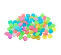 Glowing Rocks - Glowing Luminous Artificial Resin Pebbles - Colorful Garden Stones - For Walkway Stepping Yard Pathway Home Pond Pool Fish Tank Aquarium