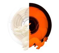 Glowing Silk Filament - Multicolor Gradient Spool, Shiny PLA Material | Rainbow Light Reactive Printer Thread for Figurine Toys Jewelry Sculpture Educational Artistic Engineering Designs