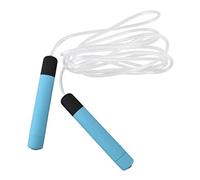 Glowing Skipping Rope, LED Luminous Jumping Workout Rope, 2.8 Meters Cool Light Up Rope with ABS Anti Slip Handle for Kids Adults Indoor Outdoor Fitness (Blue)