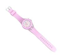 Glowing Time Teaching Watch with Silicone Strap - Kids Analog Watch, Kids Analog Watch | Easy to Read Kids Watch, Wristwatches for Girls and Boys, Pink, Consulte la descripción, See description