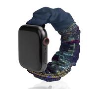 Glowing Tower Tokyo Japan Night Scene Scrunchie Watch Band Strap Wristbands Compatible with IWatch 38mm/40mm