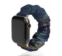 Glowing Tower Tokyo Japan Night Scene Scrunchie Watch Band Strap Wristbands Compatible with IWatch 42mm/44mm