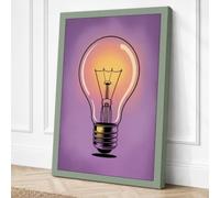 Glowing Tradition Vintage Canvas Wall Art Print 24x16 Inch | Ready to Hang, Gallery Wrapped, Fade-Resistant Inks, Securely Packaged, UK Made