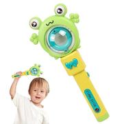 Glowing Wand - 26cm Electric Kids Wand, Sensory Light Stick | ABS Material, Rotating Lights And Colors, Bunny Frog Musical Toy, Fun Gift For Children Over 3, Stocking Stuffer Party Prop Imaginativ