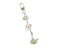 Glowing Whale Keychain with Soft Glow Design, Resin Charm for Women, Perfect As Birthday Friendship Gifts Glowing Keychain Glow-in-Dark Keyring
