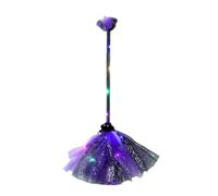 Glowing Witch Broom - Glow In The Dark Witch Broom | Halloween Witch Broom Wizard Broom | Halloween Broom Cosplay Accessories | Witch Broom with Lu