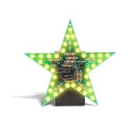 Glowing Yellow LED Star