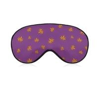 GlowingLeaves Unisex Light-Blocking Eye Mask Sleep Mask Suitable for Naps at Home, in The Office, and on Airplanes, Style-39-3