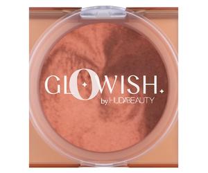 Glowish By Huda Beauty Soft Radiance Bronzing Powder Compact Shade 04 DEEP TAN