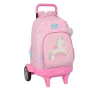 GLOWLAB KIDS - Large Backpack with Wheels, Compact Evolution, Removable, Ideal for Children of Different Ages, Comfortable and Versatile, Quality and Resistance, 33 x 22 x 45 cm