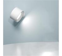 Glowright Lighting UK Smart Halo Lux, LED Wall Light with 360° Rotate Magnetic Ball, 3 Colour Modes & 3 Brightness Levels, Rechargeable Battery Wall Lamp, Touch Control for Bedroom, Hallway, Kitchen