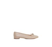 'Glows' Leather Loafers Dune London Taupe 3