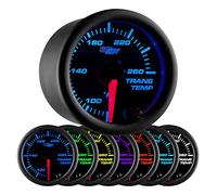 GlowShift Black 7 Color Transmission Temperature Gauge by GlowShift