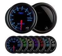GlowShift Tinted 7 Color 2 Tachometer Gauge by GlowShift