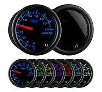 GlowShift Tinted 7 Color Volt Gauge by GlowShift
