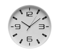 Glowster White Wall Clock, Estandar
